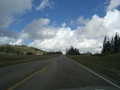 Photograph of route 148 
entering Cedar Breaks National Monument